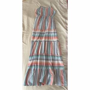 Jessica Simpson Striped Maxi Dress